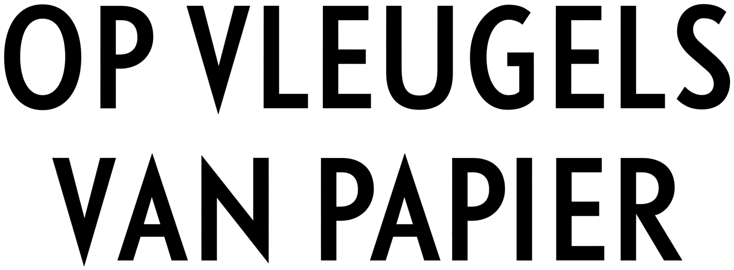 Op Vleugels Van Papier